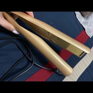 2 in 1 curling iron hair straightener